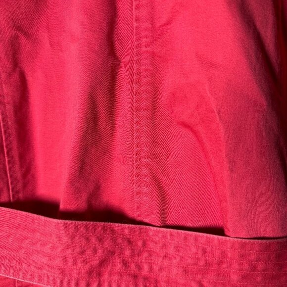 Relativity Spring Belted Jacket- Sz XL- Dark Coral Color - Picture 10 of 10